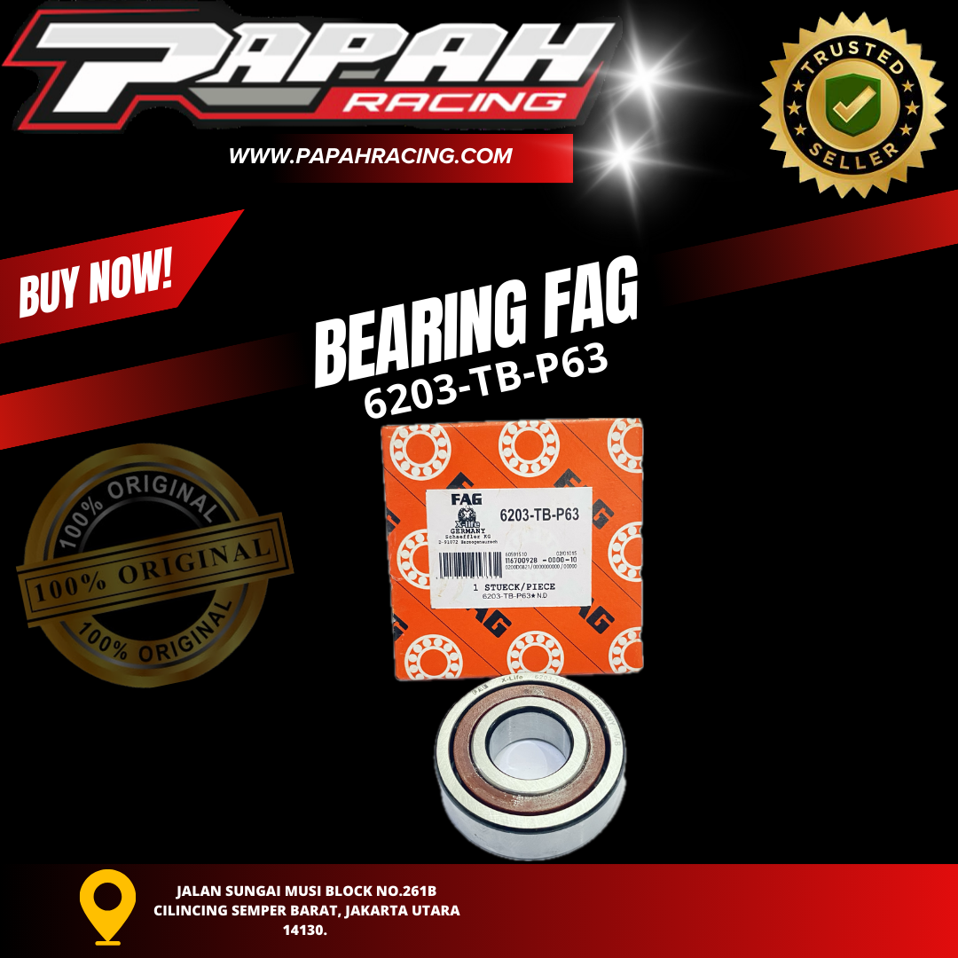 BEARING FAG 6203-TB-P63